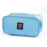  Fatish Travel Multi functional Underwear Storage Bag Bra Sorting Bag Portable Washing Bag Sky Blue
