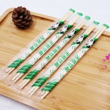  Disposable chopsticks Fast food takeout Commercial tableware Hygienic Panda round chopsticks